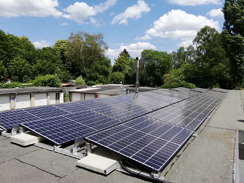 Photovoltaikanlage in Mülheim