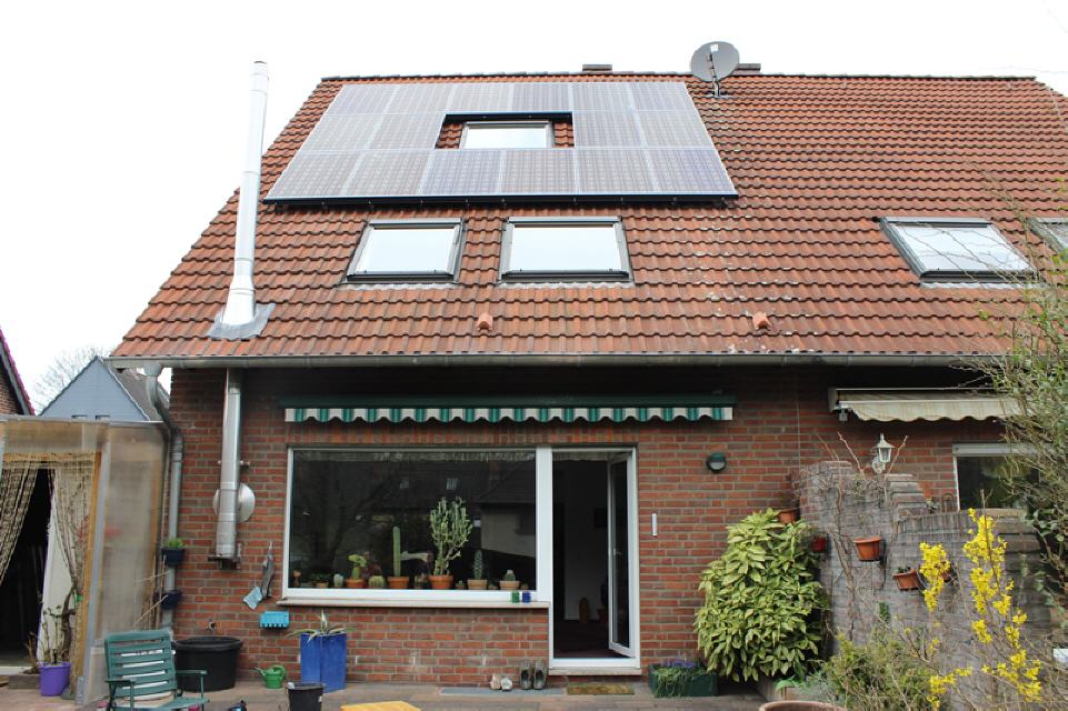 Solaranlage in Recklinghausen * Ruhrgebiet