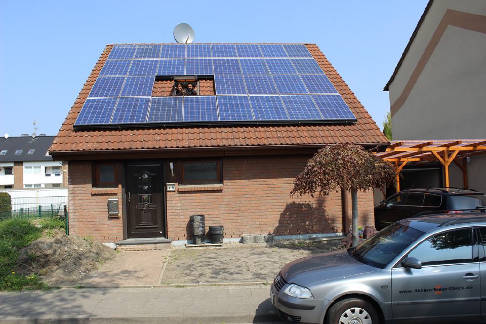 Photovoltaikanlage im Ruhrgebiet